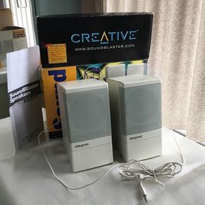 Vintage Creative sound blaster speakers, New In Box
